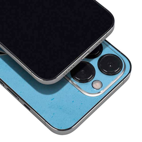 NHL Utah Mammoth Distressed Blue iPhone 16 Pro Skin